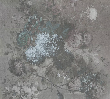 BOUQUET GRIS - Digital printing wallpaper with floral pattern by Architects Paper - view 3